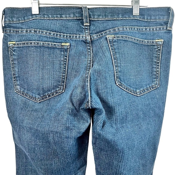 Old Navy The Diva Jeans Boot Cut Low Rise Stretch Medium Wash Y2K 12 Short - Picture 8 of 15
